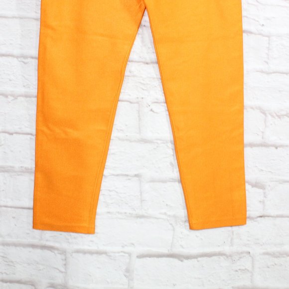Vintage Russel Athletic Womens Orange Nylon Spandex Pants Size XL - Picture 6 of 9